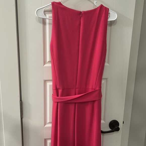 ❤️❤️ Nine West hot pink Flyaway Leg Belted Jumpsuit - Picture 6 of 7